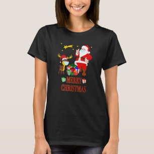 Camiseta Vacaciones para navidades Presenta Idea San Nicolá