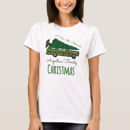 Camiseta Vacaciones pasadas de moda del navidad de la