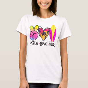 Camiseta Vacaciones retro de verano de Peace Love Surf
