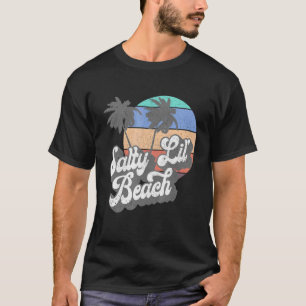 Camiseta Vacaciones Retro en la Playa Vintage Aloha Saladas