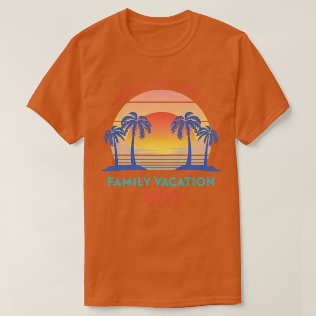Camiseta Vacaciones Retro Familiares 2023 Aprecian Cada Ata (Diseño del anverso)