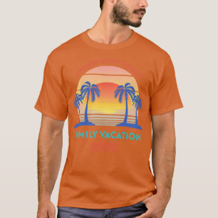 Camiseta Vacaciones Retro Familiares 2023 Aprecian Cada Ata