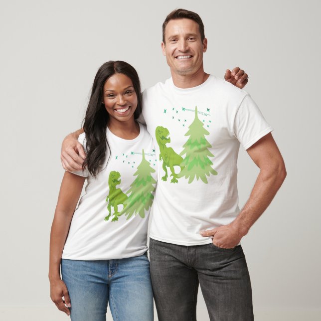 Camiseta Vacaciones ruidosas con un divertidísimo árbol de  (Unisexo)
