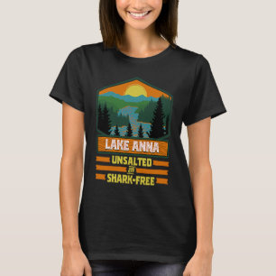 Camiseta Vacaciones sin sal y lago libre de tiburones Anna