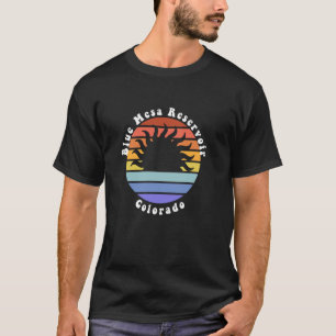 Camiseta Vacaciones Sunrise S del embalse de Blue Mesa Colo