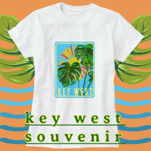 Camiseta Vacaciones tropicales clave del sol en el oeste de