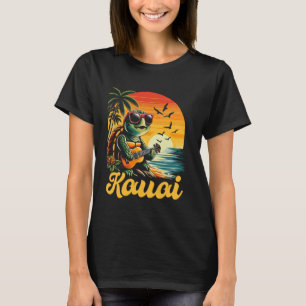 Camiseta Vacaciones tropicales de Kauai Hawaii para la tort