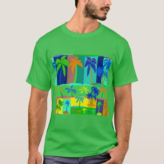 Camiseta Vacaciones Tropicales Soñadas (Anverso)