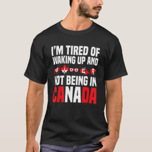 Camiseta Vacaciones turísticas para viajeros de Canadá