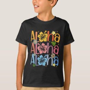 Camiseta Vacaciones veraniegas de Aloha Cute Hawai Shaka Hi