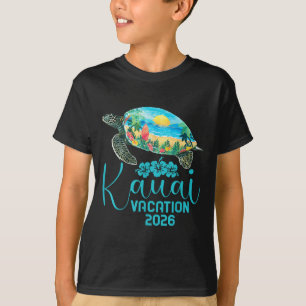 Camiseta Vacaciones veraniegas de Kauai Hawaii 2026