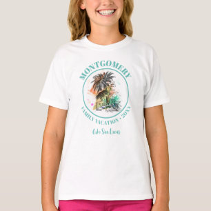 Camiseta Vacaciones veraniegas de Reunión Familiar de Playa