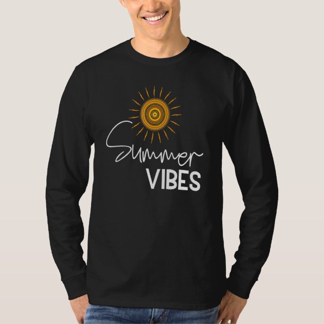 Camiseta Vacaciones veraniegas de verano de Ilustracion de  (Anverso)