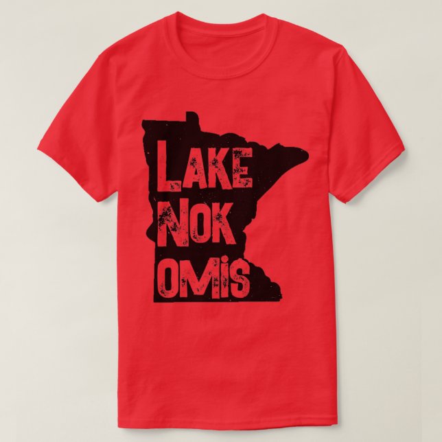 Camiseta Vacaciones veraniegas en el lago Nokomis Minneapol (Diseño del anverso)