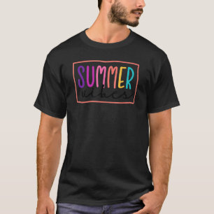 Camiseta Vacaciones veraniegas en la playa de Vibes