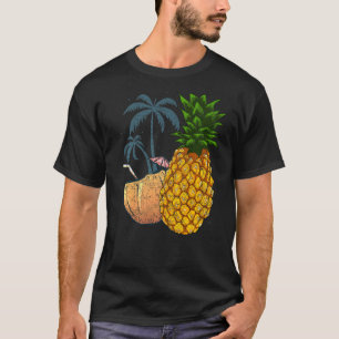 Camiseta Vacaciones veraniegas tropicales de palmeras de fr