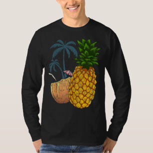 Camiseta Vacaciones veraniegas tropicales de palmeras de fr