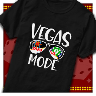Camiseta Vacaciones Viaje a Las Vegas Modo Vegas Vacaciones