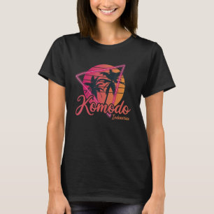 Camiseta Vacaciones vintage en Indonesia viajes Asia Komodo