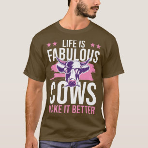 Camiseta Vacas Campesinas Ganadoras De Vacas Mejoran La Vid