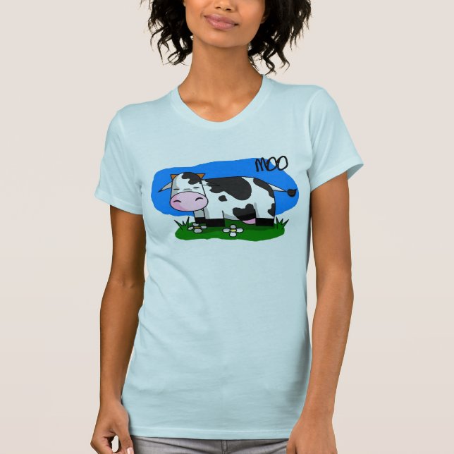 Camiseta ¿Vacas conseguidas? (Anverso)