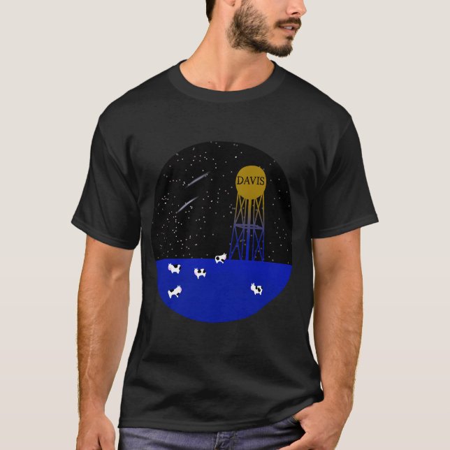 Camiseta Vacas Davis (Anverso)