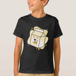 Camiseta Vacas de chocolate japonés retro de vaca kawaii