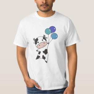Camiseta Vacas de ternera vuelan globos para matar animales