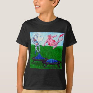 Camiseta Vacas del trampolín