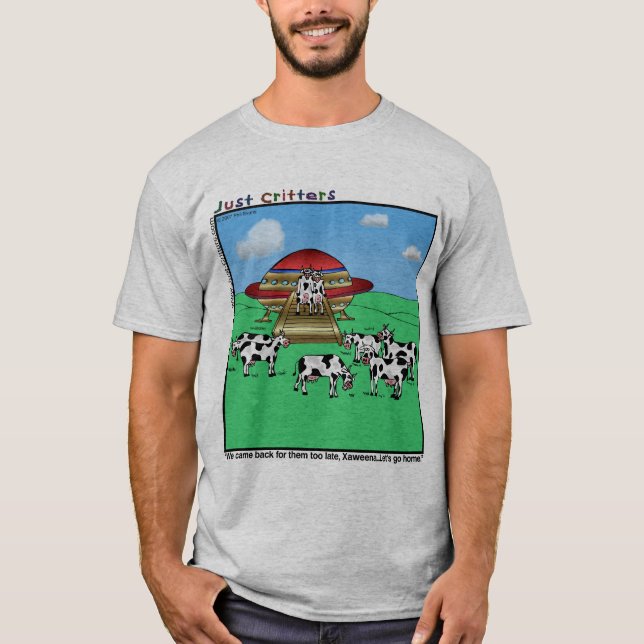 Camiseta Vacas extranjeras (Anverso)
