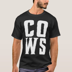 Camiseta ¡Vacas! Granjero de Hob de vaca gritando divertido