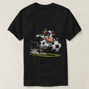 Camiseta Vacas jugando fútbol y las vacas se enamoran