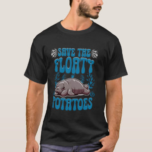 Camiseta Vacas Marinas Amante De Los Manatíes Salva Las Pat