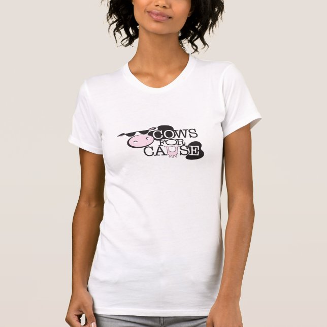 CAMISETA VACAS PARA LA CAUSA (Anverso)