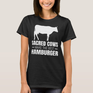 Camiseta Vacas Sagradas De La Granja De Vacas Hacen La Mejo
