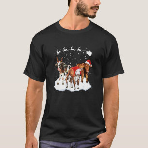 Camiseta Vacas Santa Quiero Una Vaca Para Navidad
