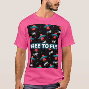 Camiseta Vacas Voladoras Y Ufos
