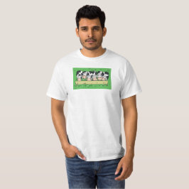 Camiseta Vacas y cataratas en un campo de granjeros