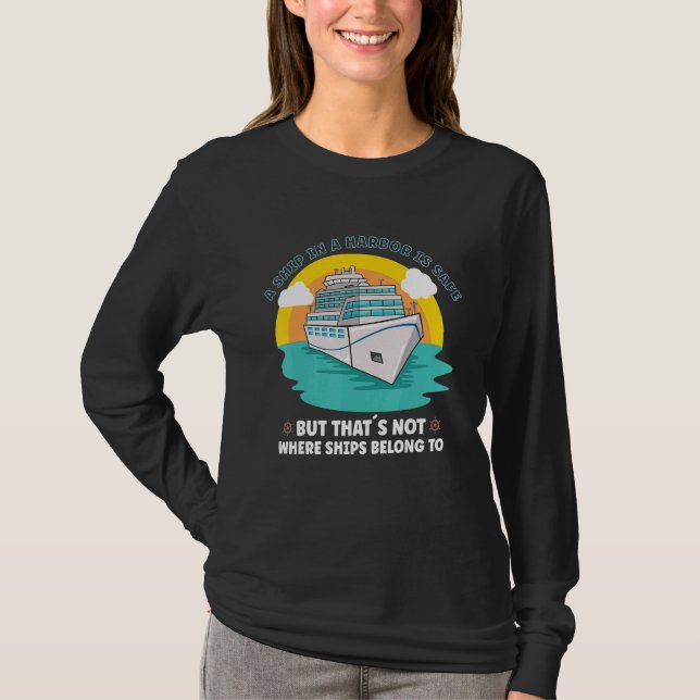 Camiseta Vacation Boating Boat Captain Cruise Ship Cruising (Anverso)