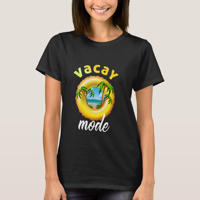 Camiseta Vacay Mode Cute Vacation Summer Cruise Getaway 202 (Anverso)