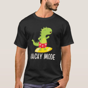 Camiseta Vacay Mode Funny Family Summer Vacation Cute Dinos