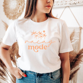 Camiseta Vacay Mode Shirt Vacay Vibes Tee Retro Vacaciones