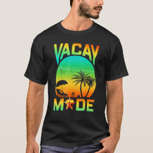 Camiseta Vacay Mode Starfish Family Vacaciones Vibes de ver