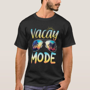 Camiseta Vacay Mode Sungafas Family Vacation Beach 1