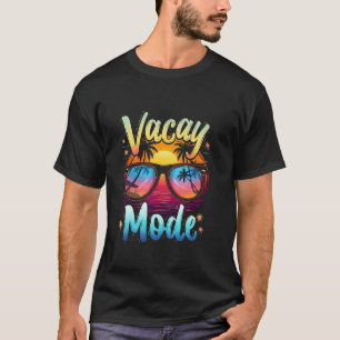 Camiseta Vacay Mode Vacation Beach Sunset