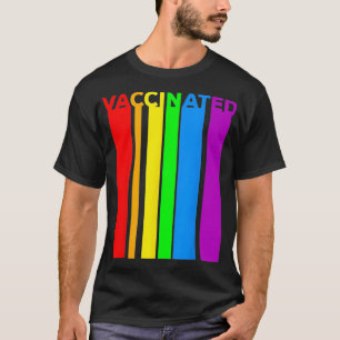 Camiseta Vaccinated LGBT Gay Pride Lesbian LGBTQ 