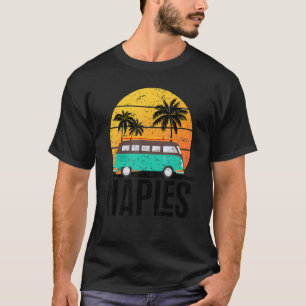 Camiseta Vacción familiar Viajes Retro Verano Nápoles Atard