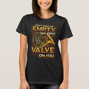 Camiseta Vaciar mi valor de escupir Cuerno Francés