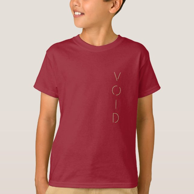 Camiseta vacío (Anverso)