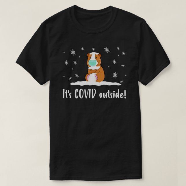 Camiseta VACIÓ A Las Afueras De Un Cerdo De Guinea Marrón Y (Diseño del anverso)